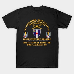 C Co 1st Bn 61st Infantry (BCT) - 165th Inf Bde Ft Jackson SC T-Shirt